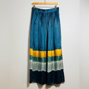 Chloe Stora Paris Viscose Striped Maxi Skirt size 38